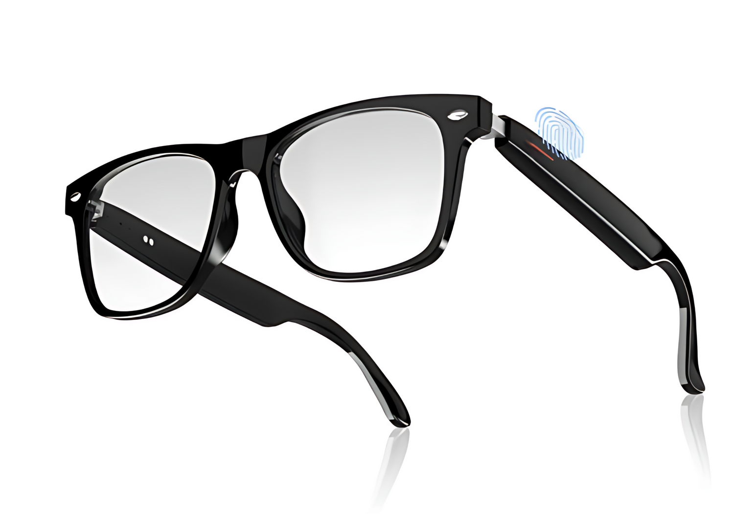 Lunettes bluetooth styles avec capteur interactifs